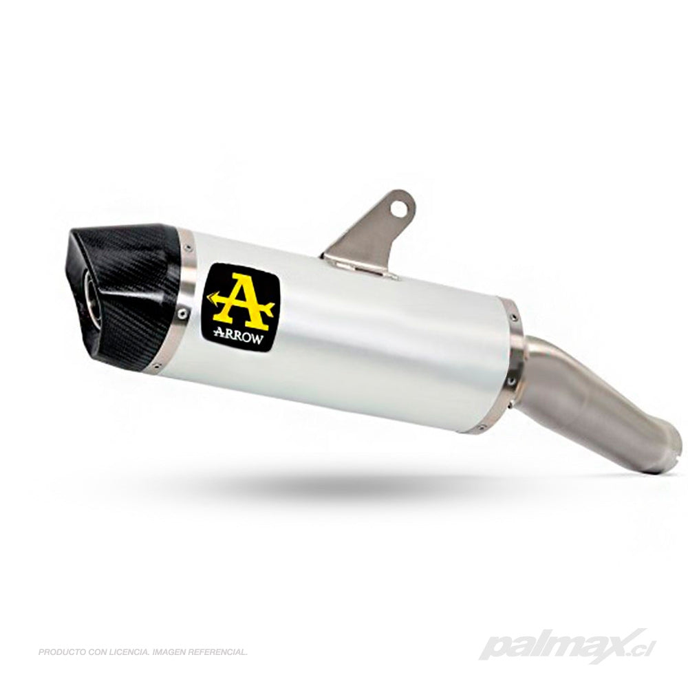 Silenciador Indy Race de aluminio para Yamaha Teneré 700 | Arrow